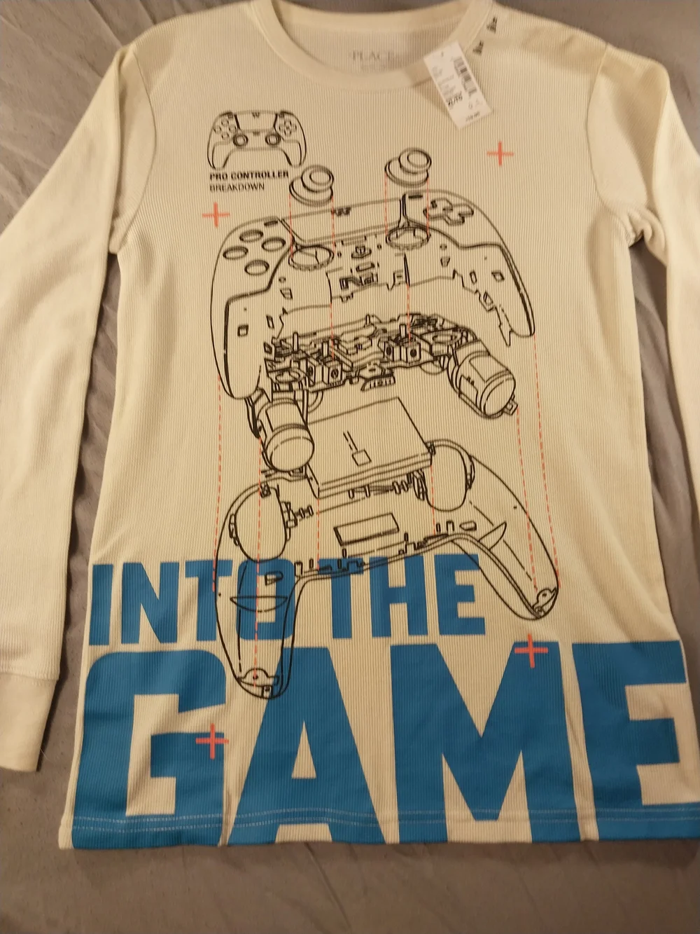 The Children's Place Into The Game Controller Graphic Thermal Top #128